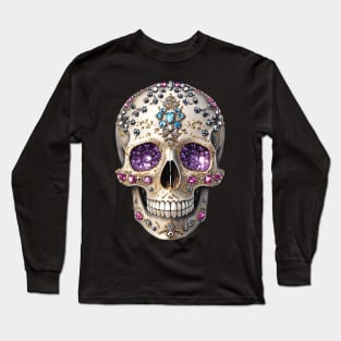 Skull in diamonds Long Sleeve T-Shirt